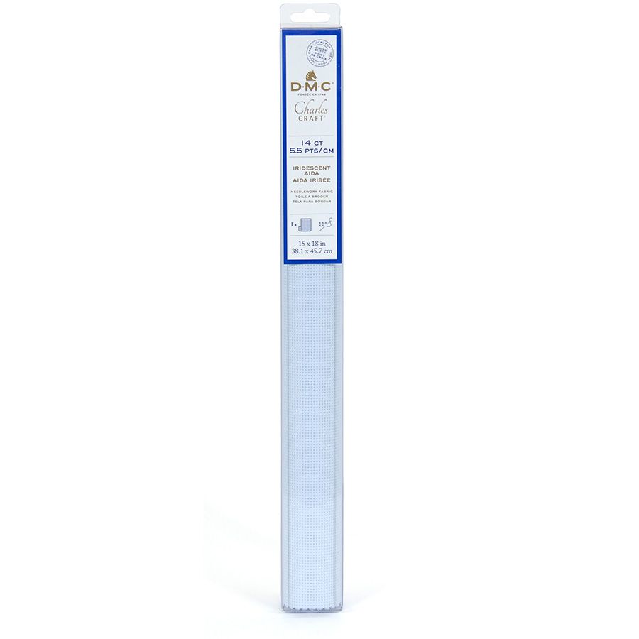 Tela da ricamo Aida 5.5 - DMC "Blu cangiante"