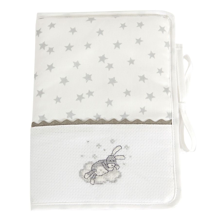 Copertina per quaderno ricamabile stelle