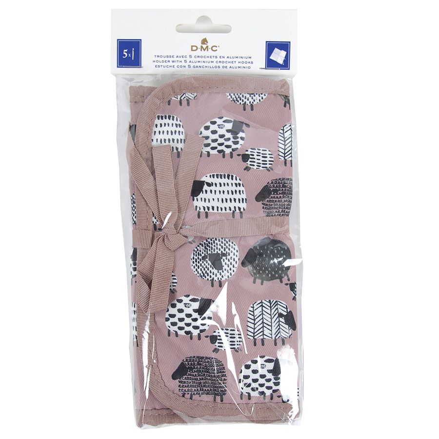 Kit 5 uncinetti DMC + Astuccio