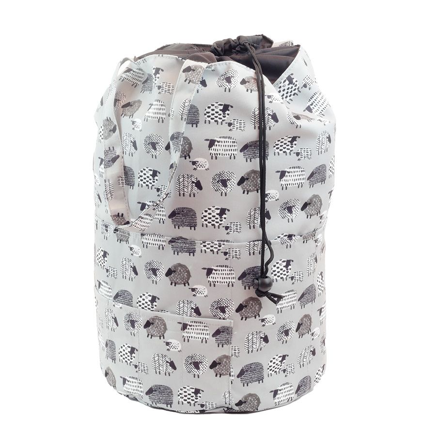 Borsa porta lavoro a bauletto "Pecore"
