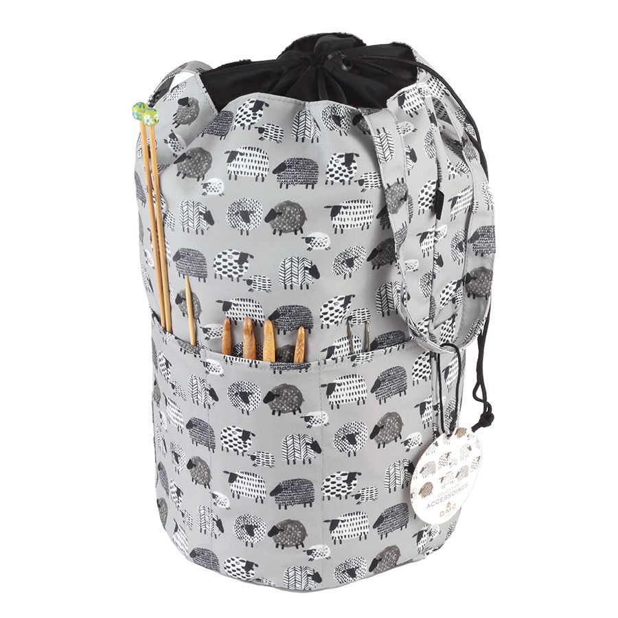 Borsa porta lavoro a bauletto "Pecore"
