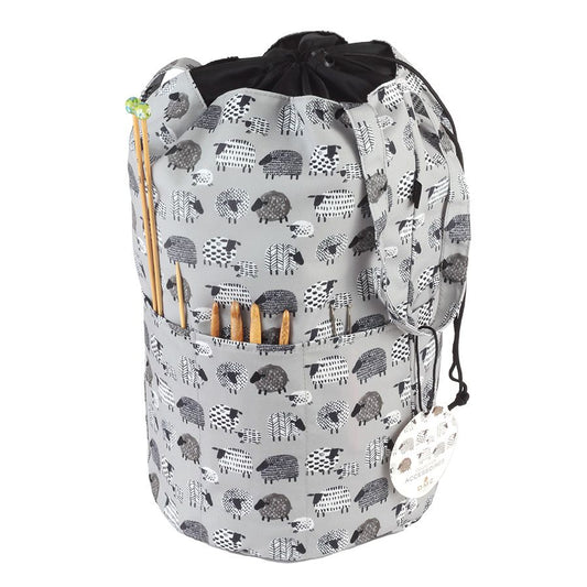Borsa porta lavoro a bauletto "Pecore"