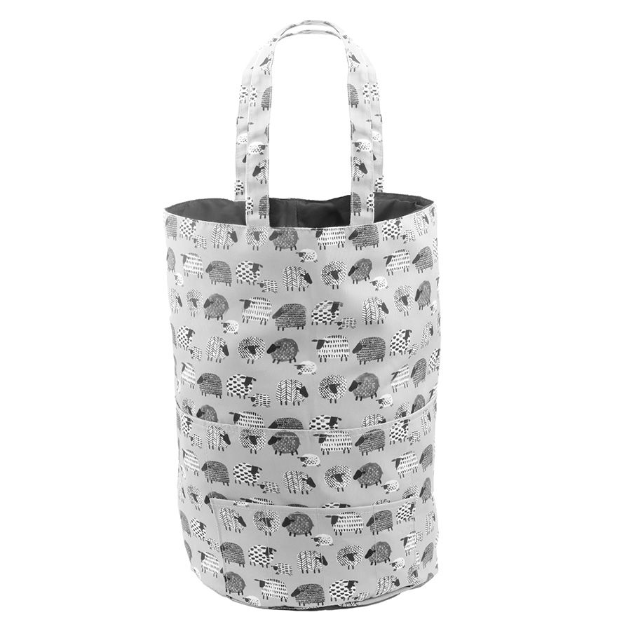Borsa porta lavoro a bauletto "Pecore"