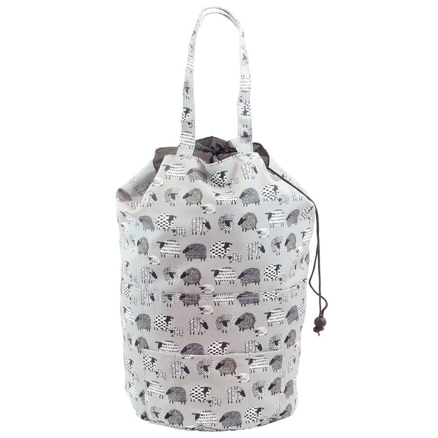 Borsa porta lavoro a bauletto "Pecore"