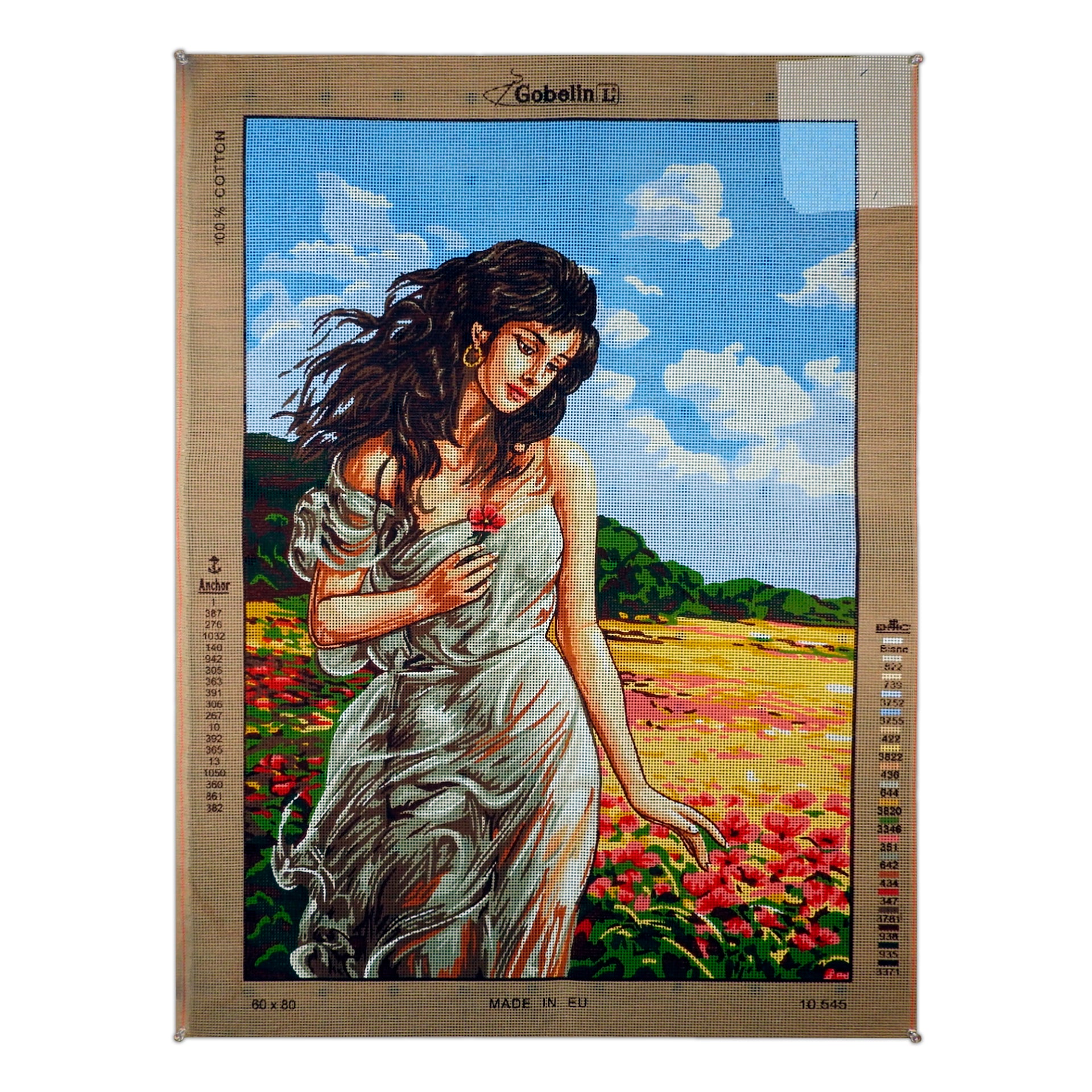 La donna nel campo di fiori