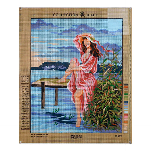 La ragazza vestita di rosa