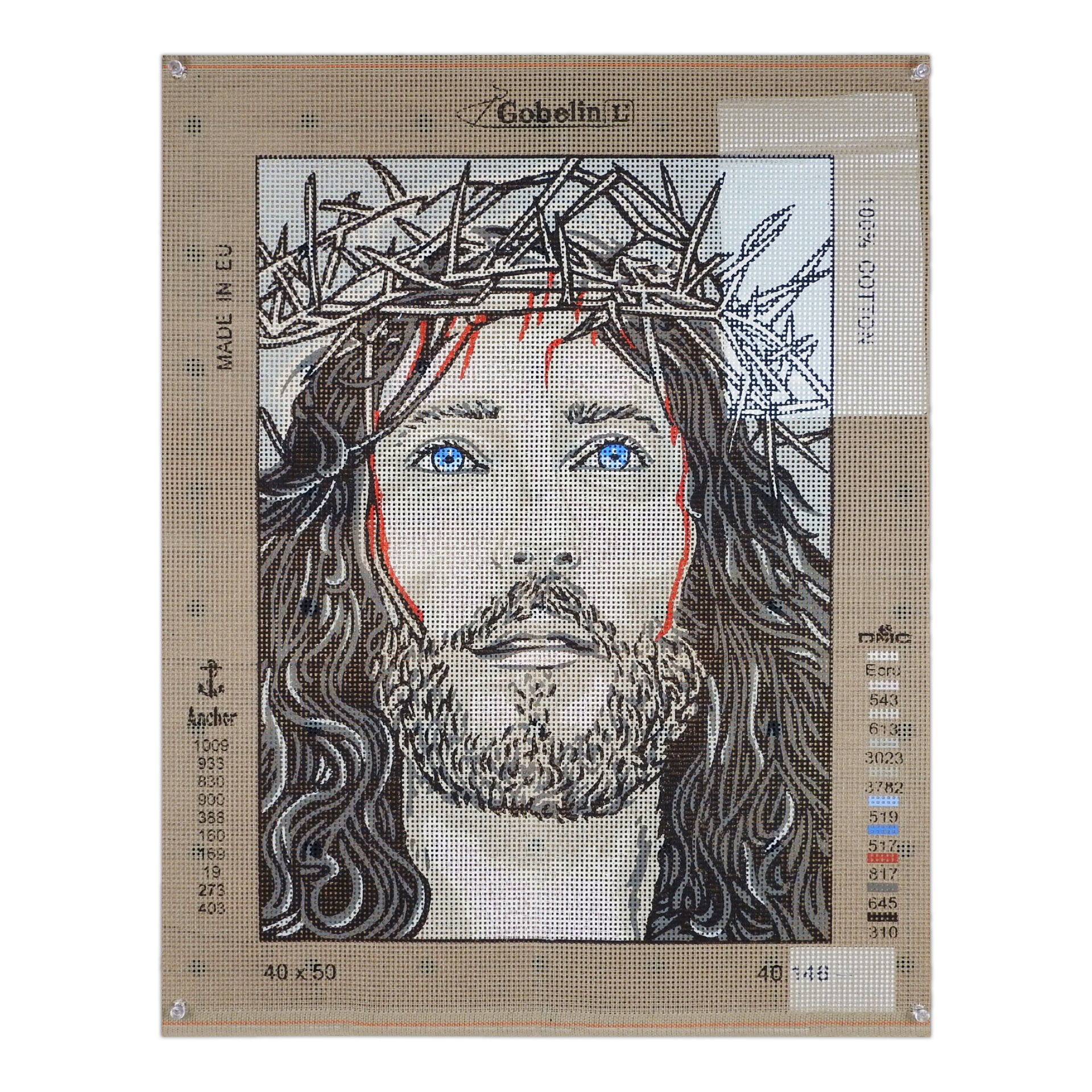 Adesivo Di Gruppo Gesù Cristo Con Bambini Su Sfondo Bianco Whe - Foto 10