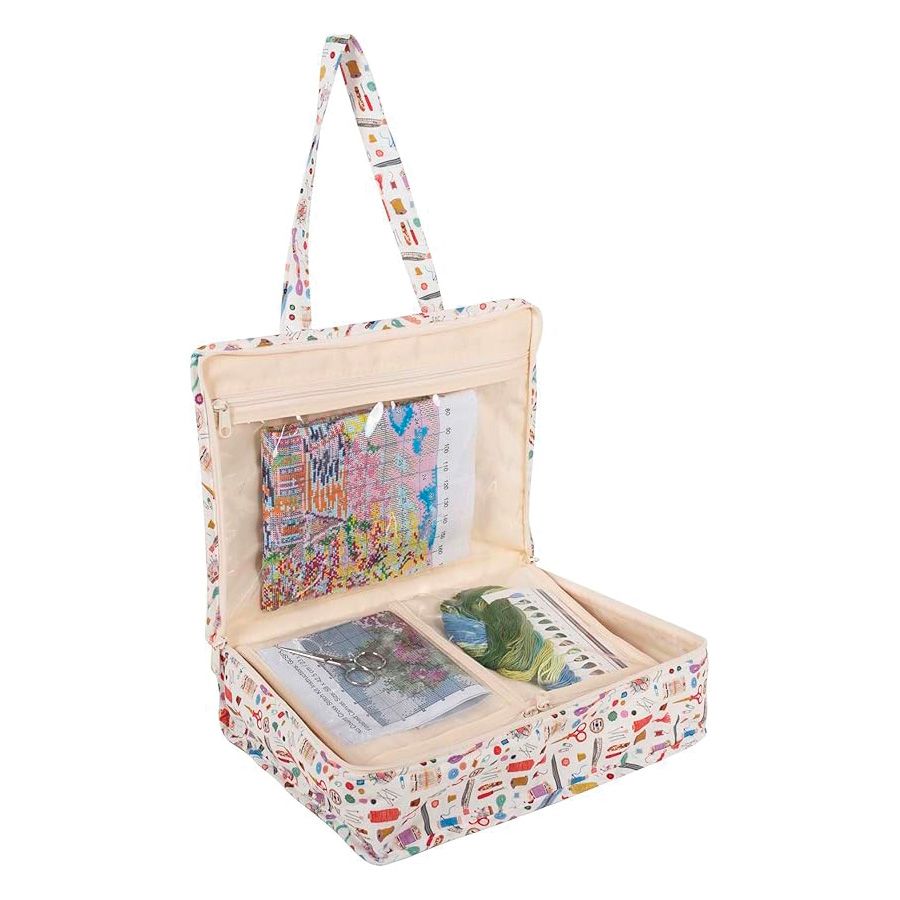 Borsa porta lavoro da ricamo "Couture"
