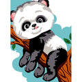 Il panda sull'albero