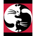 Ying e yang con i gatti