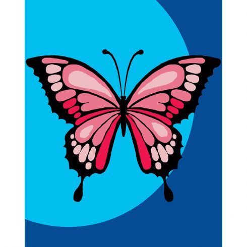 La farfalla rosa