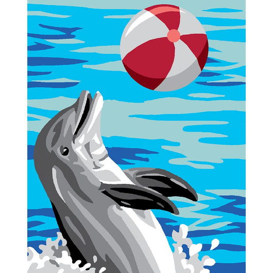 Il delfino con il pallone