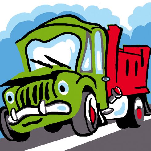 Camion verde