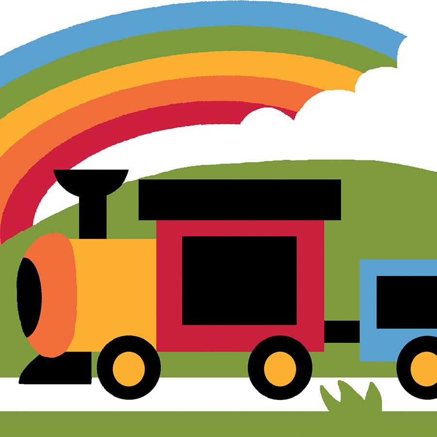 Trenino arcobaleno