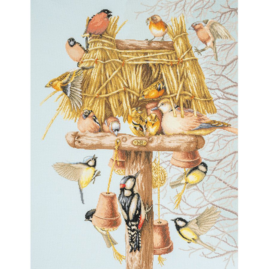 Famiglia di uccellini