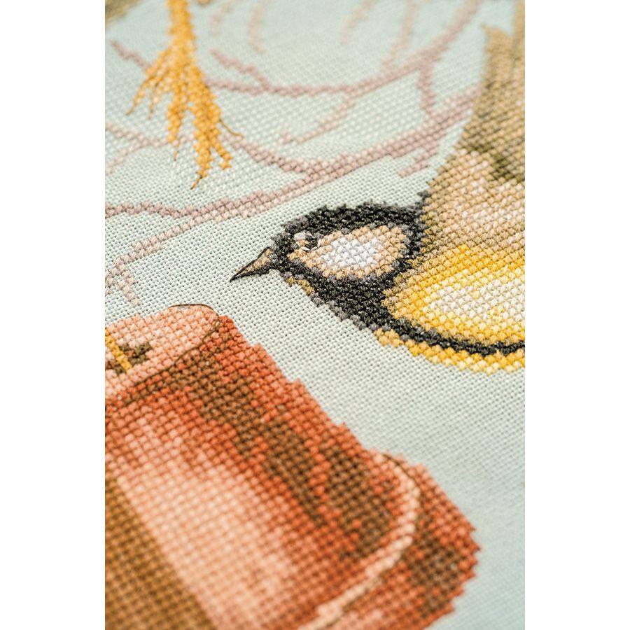 Famiglia di uccellini