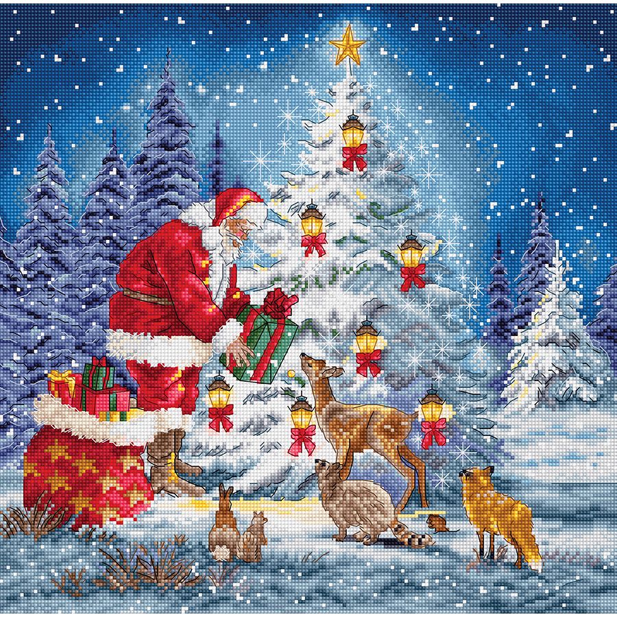 Babbo Natale che porta i regali