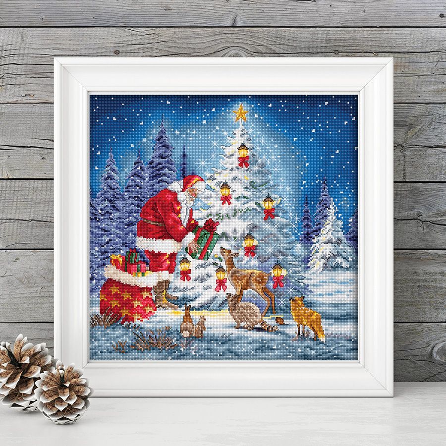 Babbo Natale che porta i regali