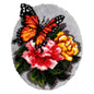 Farfalla sulle rose