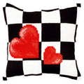 Scacchiera con cuori