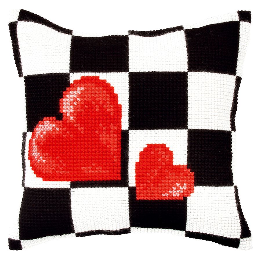 Scacchiera con cuori