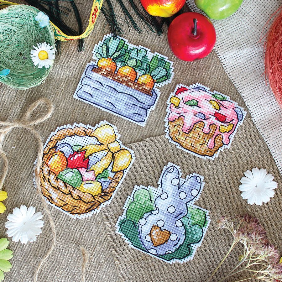 Carote e coniglietto di Pasqua