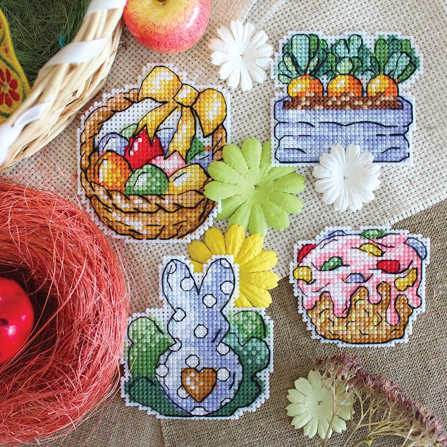 Carote e coniglietto di Pasqua