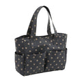 Borsa porta lavoro con tasche "Pois"