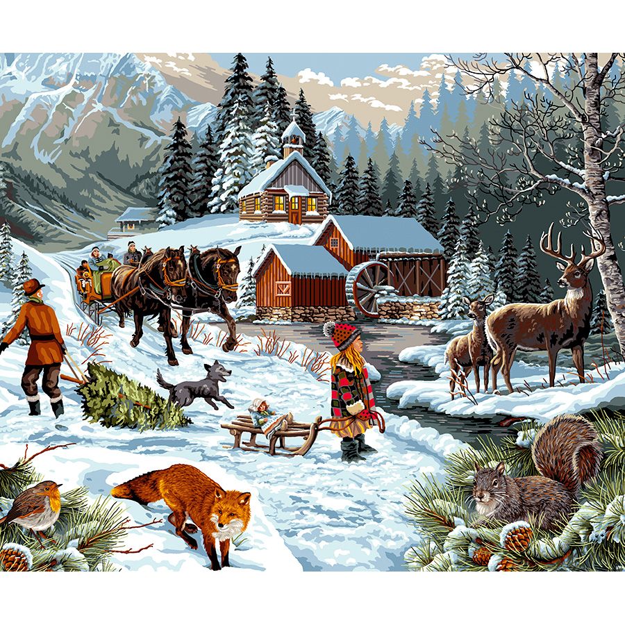 Animali e persone di montagna