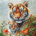 La tigre madre e il suo cucciolo