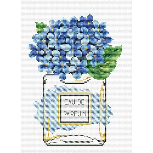 Profumo di fiori blu