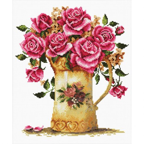 Vaso di rose