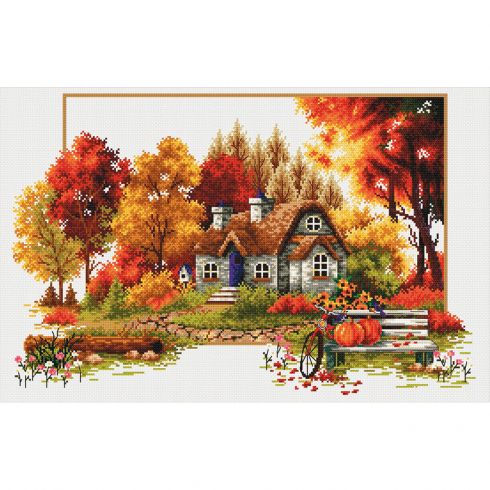 La casa in autunno