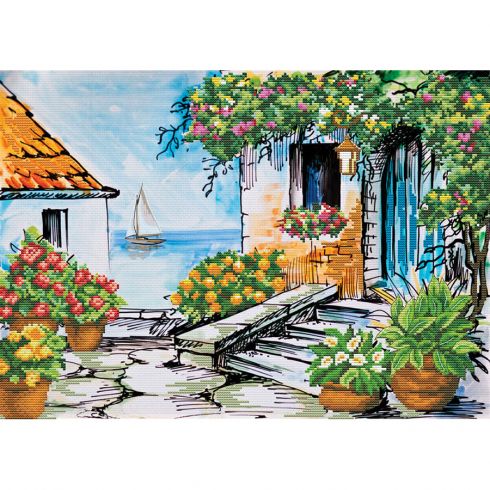 Cortile sul mare