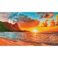 Tramonto sul mare leggendario