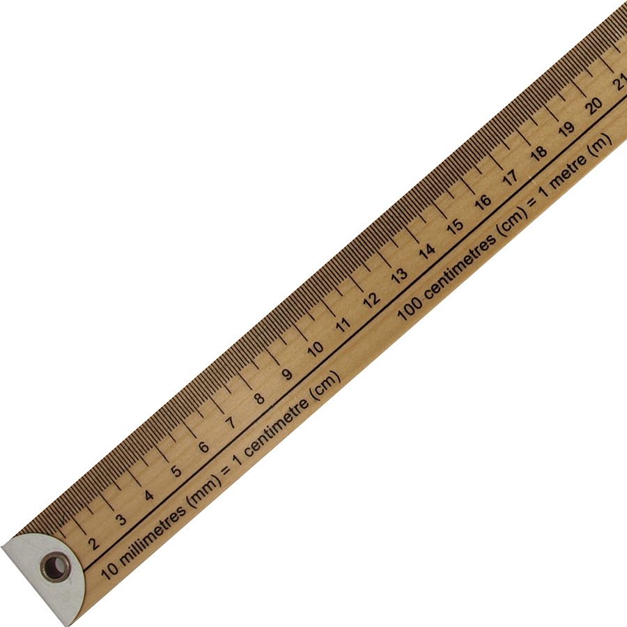 Righello da sarta in legno