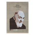 Padre Pio monocromatico