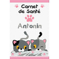 Copertina per quaderno ricamabile gatti