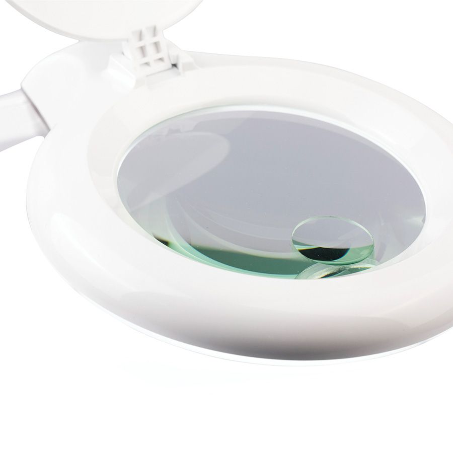 Lampada d'ingrandimento con base LED