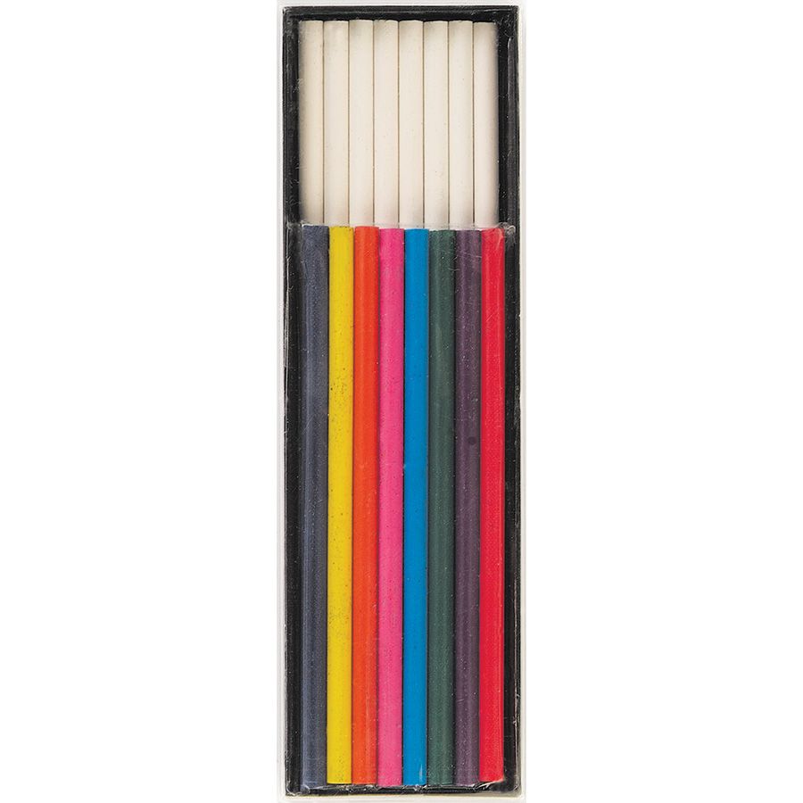 Set penna, mine in gesso e temperino