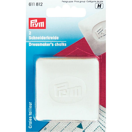 Gesso da sarto - bianco 50x50mm