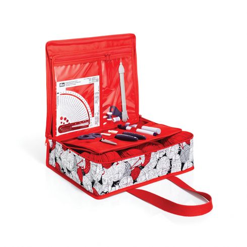 Borsa porta lavoro da ricamo "Gomitoli"