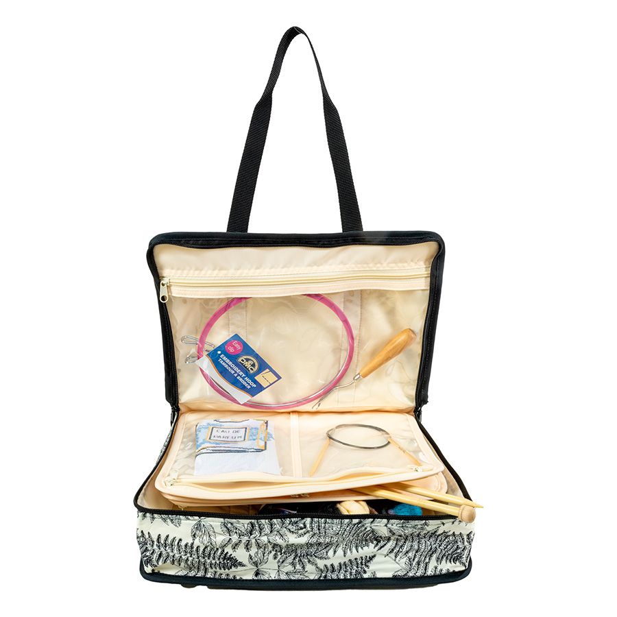 Borsa porta lavoro da ricamo "Natura"