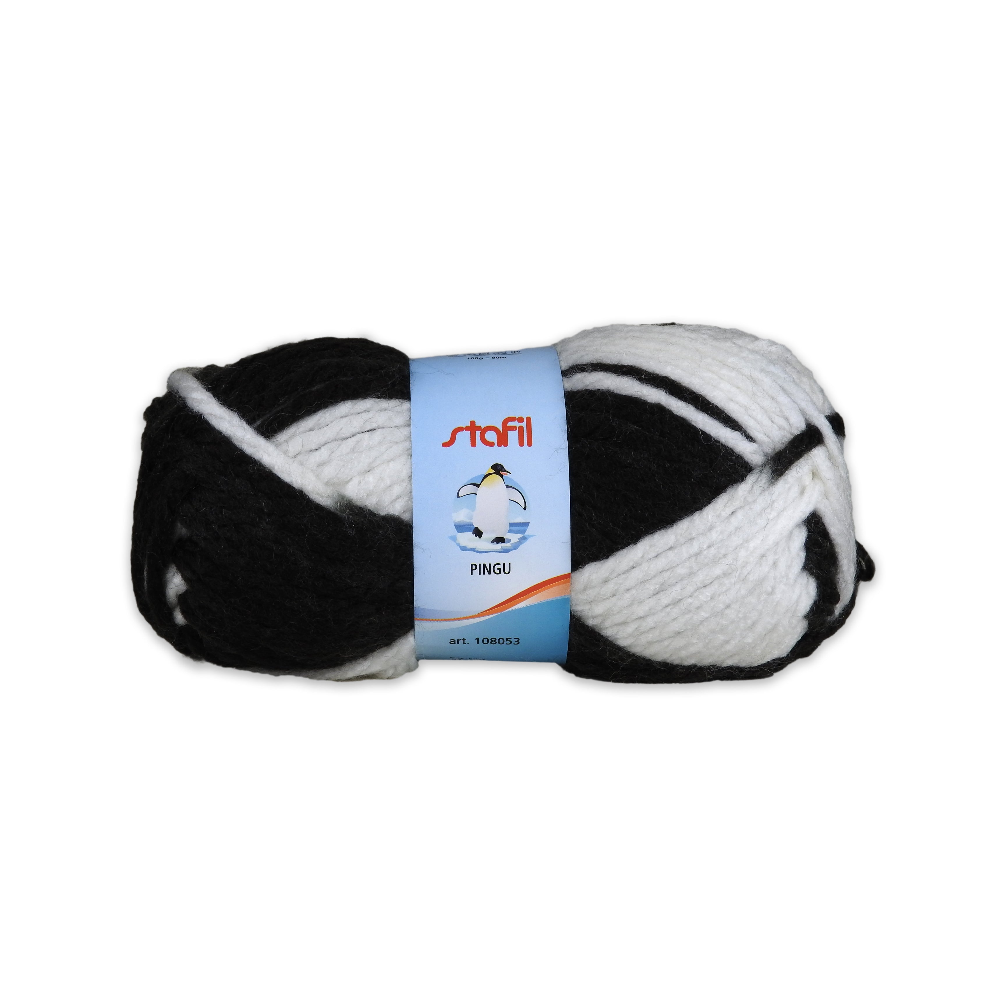Pingu antracite - bianco