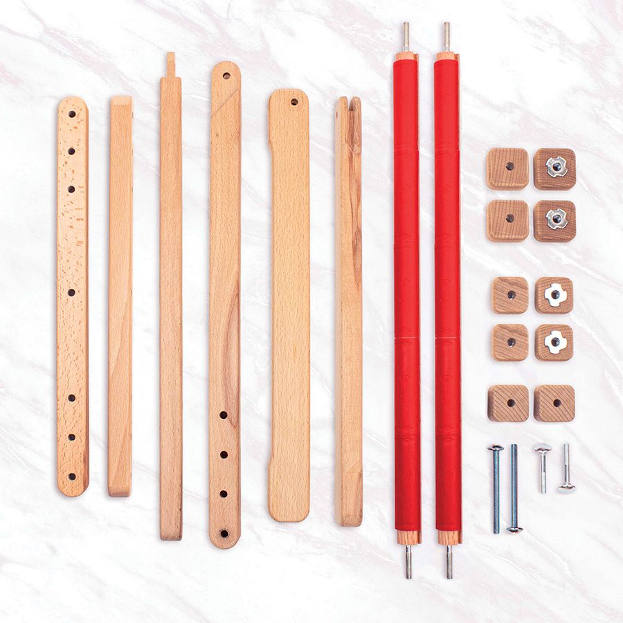 Telaio a clip in legno per divano