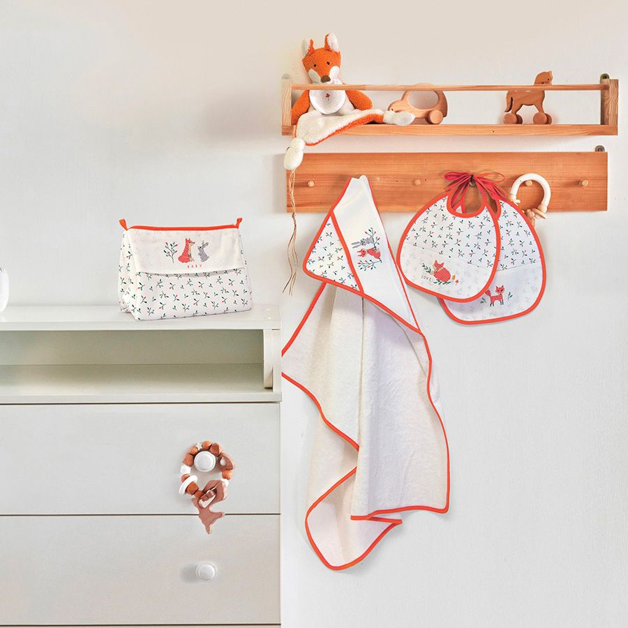 Set da bagno per neonati - Fogliame