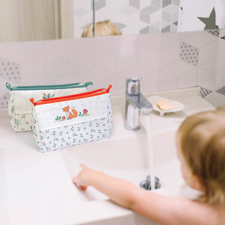 Set da bagno per neonati - Fogliame