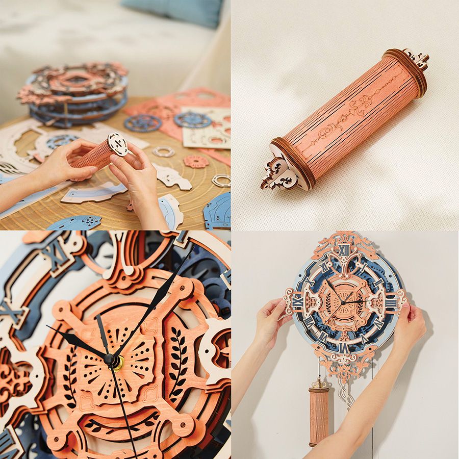 Orologio da parete romantico