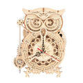 Orologio da parete con gufo
