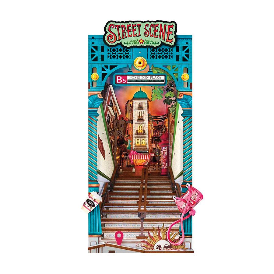 Scena di strada - Fermalibri